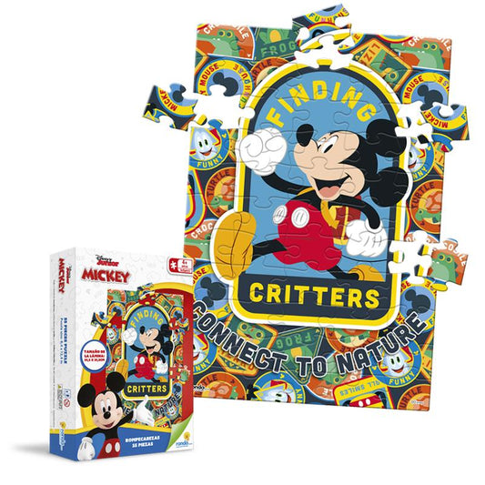 ROMPECABEZAS 55 PIEZAS MICKEY RONDA