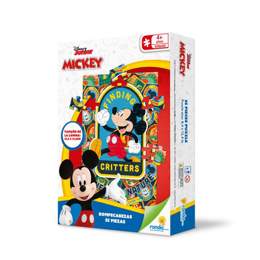 ROMPECABEZAS 55 PIEZAS MICKEY RONDA