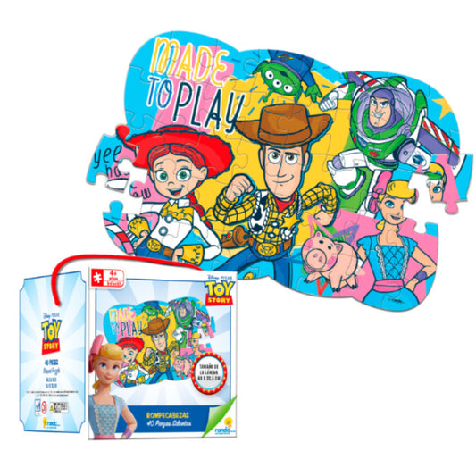ROMPECABEZAS 40 PIEZAS TOY STORY RONDA