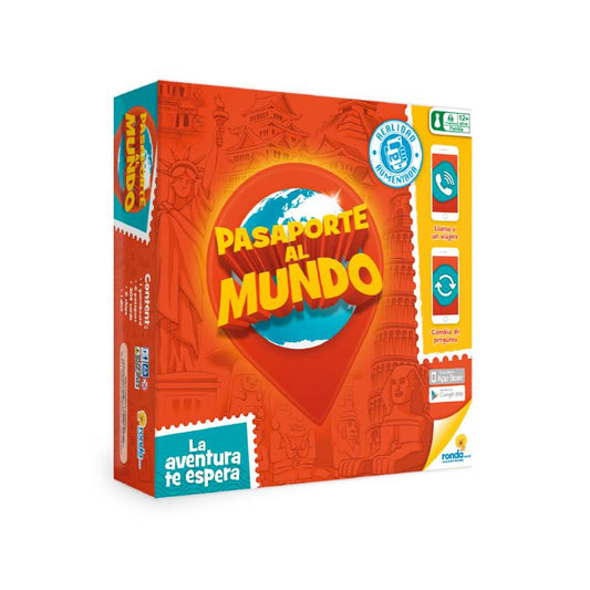 JUEGO DE MESA DIDÁCTICO PASAPORTE AL MUNDO RONDA