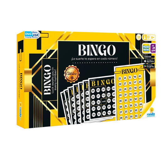 JUEGO DE MESA BINGO CLÁSICO RONDA