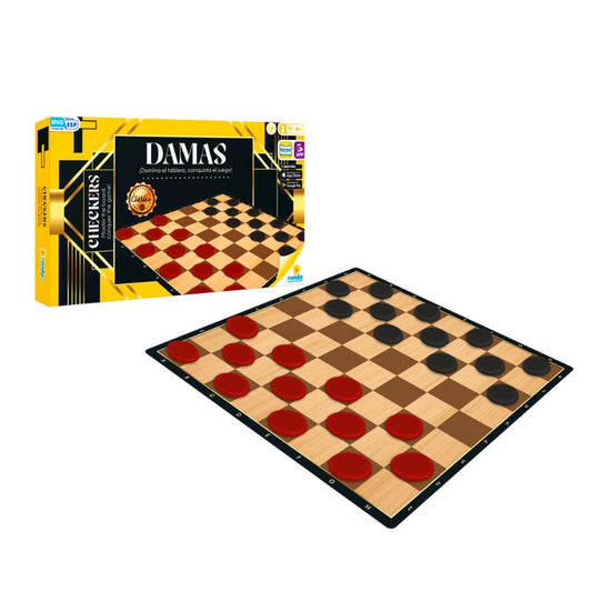 JUEGO DE MESA DAMAS CLÁSICO RONDA