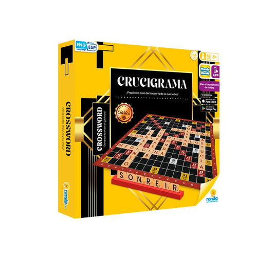 JUEGO DE MESA CRUCIGRAMA CARTÓN CLÁSICO RONDA