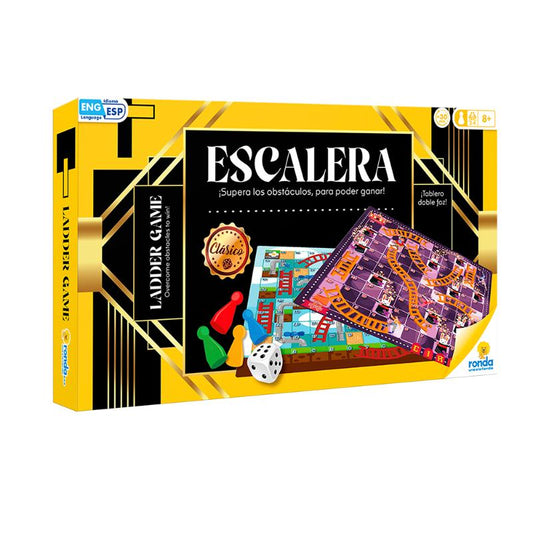 JUEGO DE MESA ESCALERA CLÁSICO RONDA
