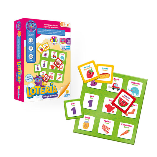 JUEGO DE MESA LOTERÍA DIVERSIÓN RONDA