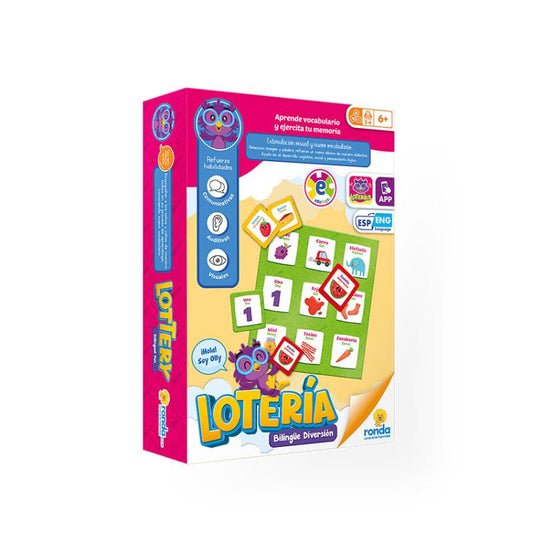 JUEGO DE MESA LOTERÍA DIVERSIÓN RONDA