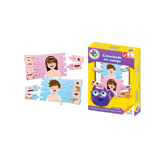 JUEGO DE MESA DIDÁCTICO CONOCIENDO MI CUERPO EDUTOYS RONDA