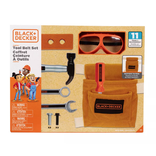 Jakks Black+Decker Cinturon de herramientas Junior