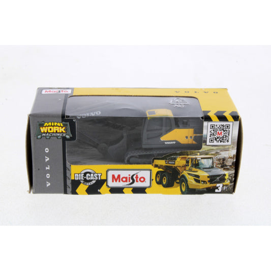 AUTITO FRESH METAL VOLVO CONSTRUCTION 3" CAJA CON ACCESORIOS SURTIDO MAISTO