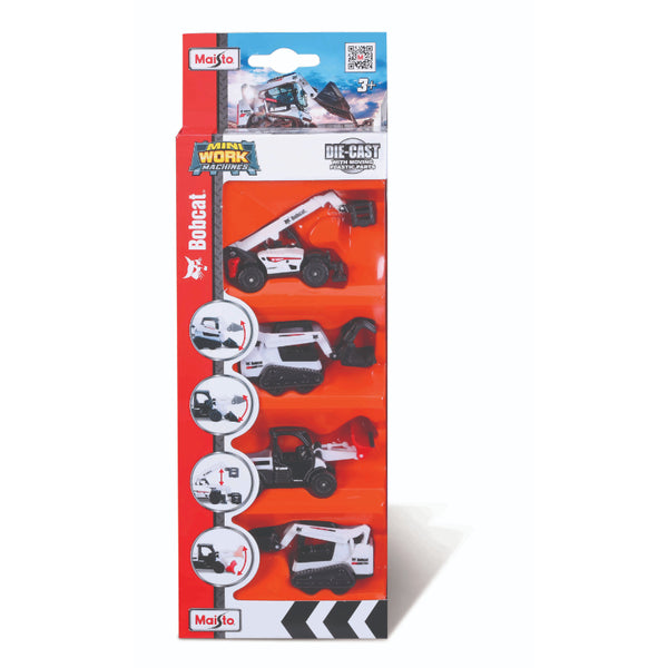 JUGUETE MWM BOBCAT SET X4 MAISTO