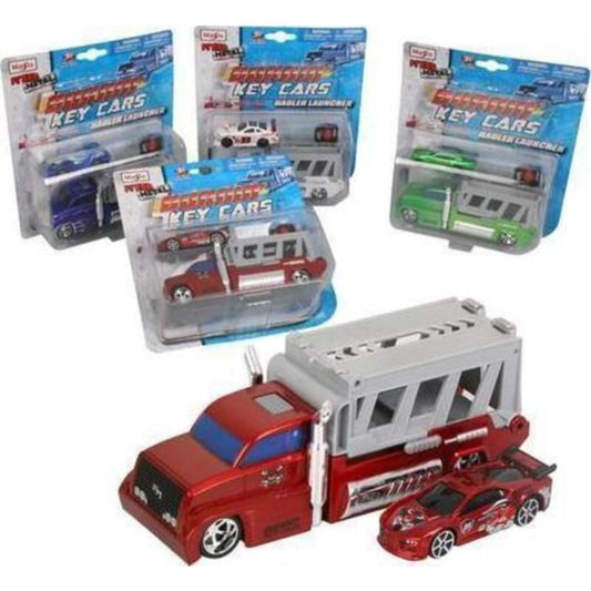 Maisto Fresh Metal Burnin´Key Cars Hauler Launcher