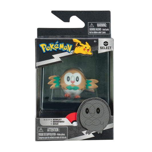 Jazwares Pokémon battle fig. con caja Rowlet