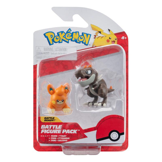 Jazwares Pokémon battle fig. Tyrunt + Pawmi