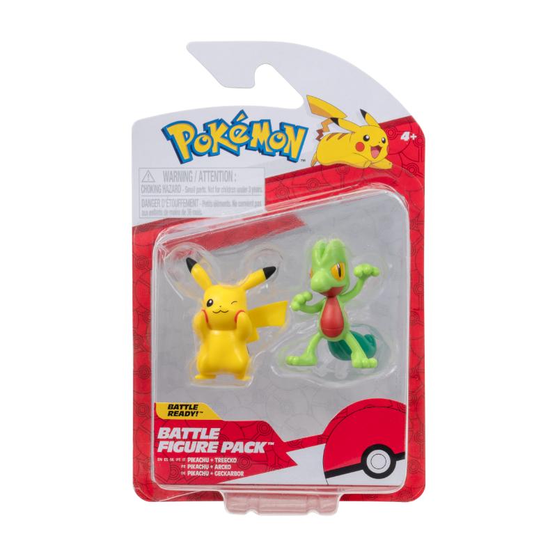 Jazwares Pokémon battle fig. pack Treecko + Pikach