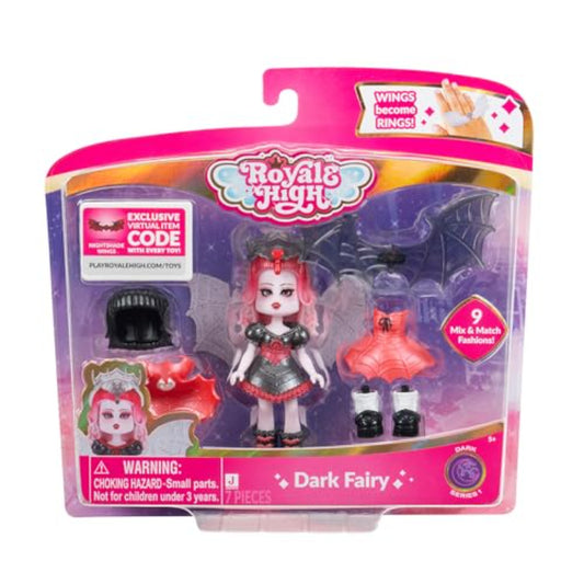 MUÑECA ROYAL HIGH DARK FAIRY JAZWARES