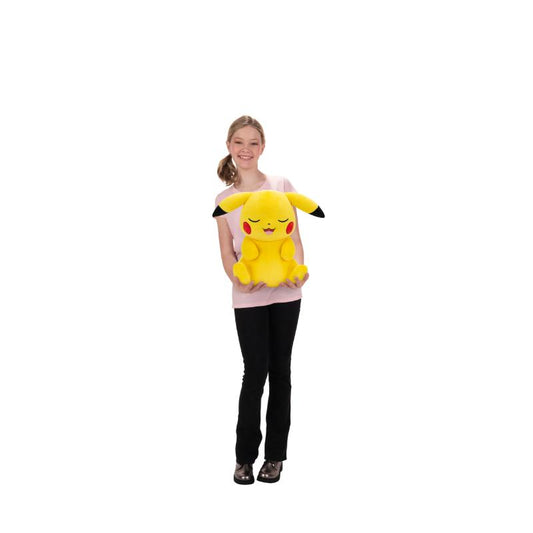 PELUCHE POKÉMON 18" PIKACHU DORMIDO 2026 JAZWARES