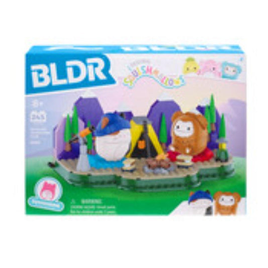 Jazwares BLDR Squishmallows set de campamento Benn
