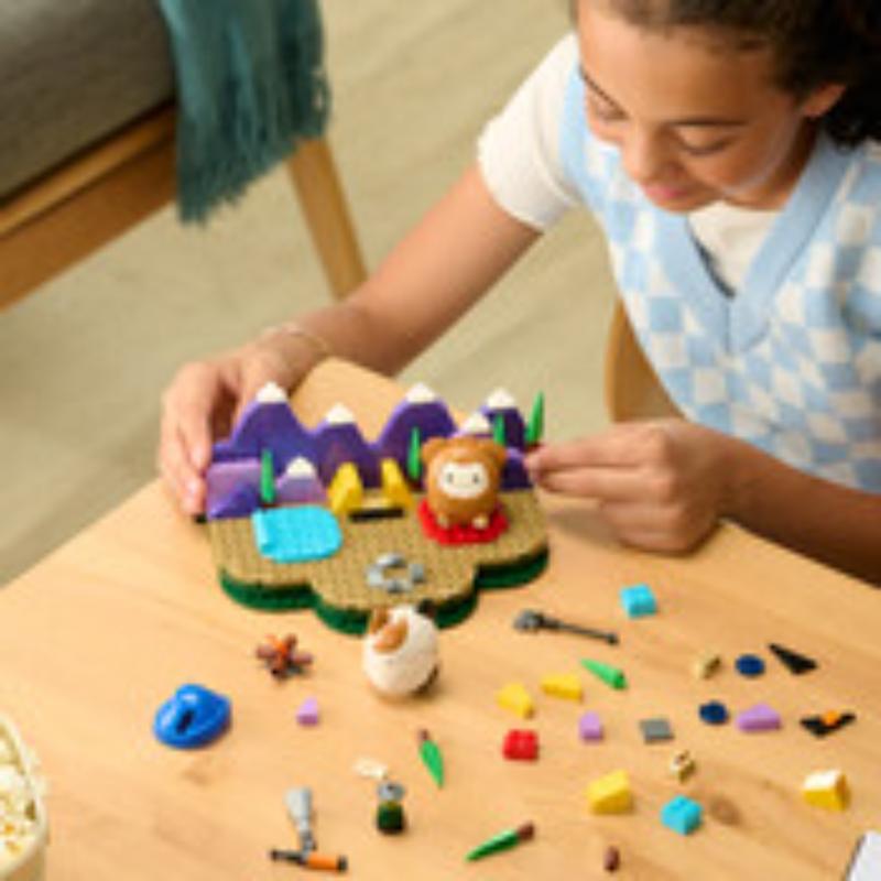 Jazwares BLDR Squishmallows set de campamento Benn