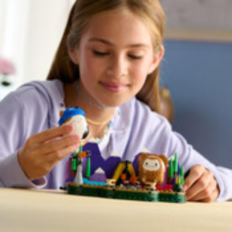 Jazwares BLDR Squishmallows set de campamento Benn