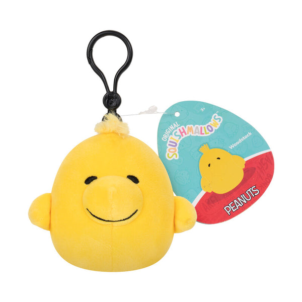 PELUCHE LLAVERO SQUISHMALLOWS 3.5" WOODSTOCK JAZWARES