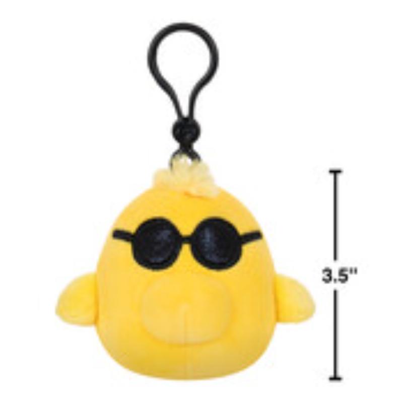 Jazwares Squishmallows 3.5" llavero Joe Cool Woods