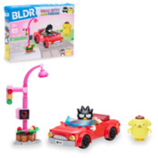 Jazwares BLDR Hello Kitty auto convertible Badtz-m
