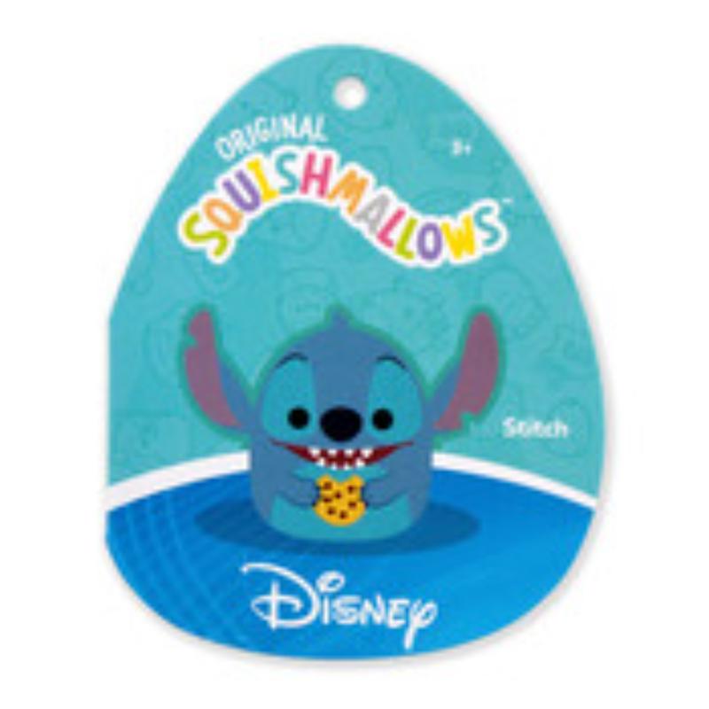 Jazwares Squishmallows Stitch 6.5" con galleta