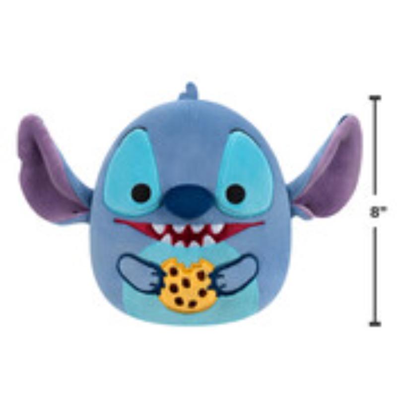 Jazwares Squishmallows Stitch 6.5" con galleta