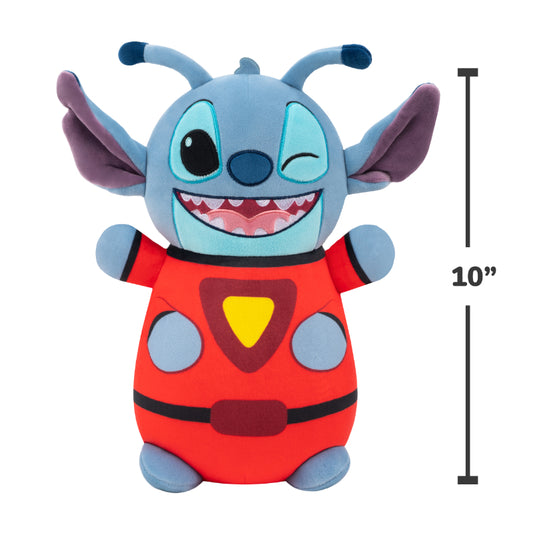 PELUCHE HUGMEES STITCH 10" EN ROPA ALIENÍGENA JAZWARES