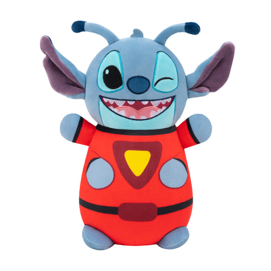 PELUCHE HUGMEES STITCH 10" EN ROPA ALIENÍGENA JAZWARES