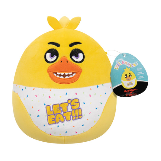 PELUCHE SQUISHMALLOWS 8" FNAF CHICA JAZWARES