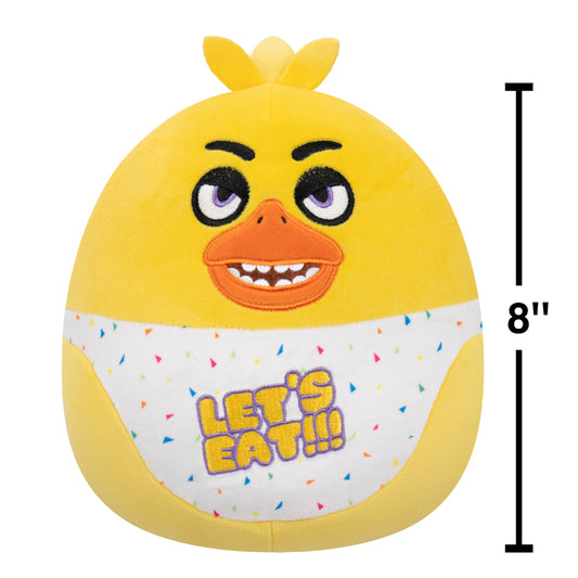 PELUCHE SQUISHMALLOWS 8" FNAF CHICA JAZWARES