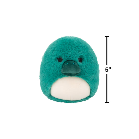 PELUCHE FUZZAMALLOWS 5" SELASSI EL ORNITORRINCO VERDE JAZWARES