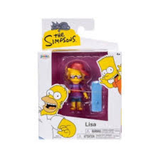 FIGURA 2.5" LISA CON SKATE THE SIMPSONS JAKKS