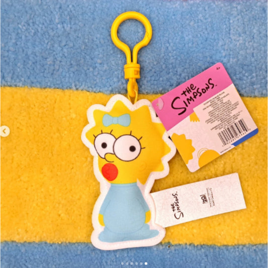 PELUCHE LLAVERO MAGGIE THE SIMPSONS JAKKS