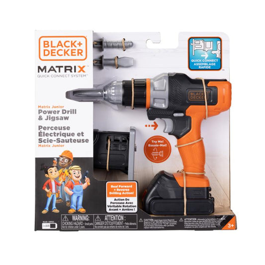JUGUETE TALADRO BLACK+DECKER JAKKS
