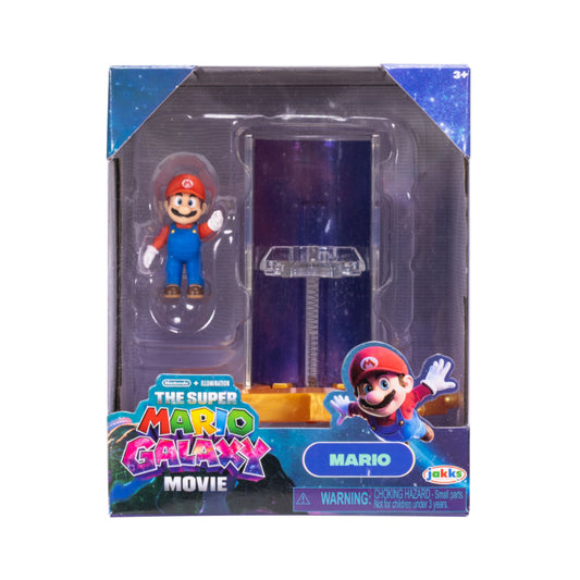 FIGURA MINI MARIO CON ACCESORIOS SUPER MARIO GALAXY JAKKS