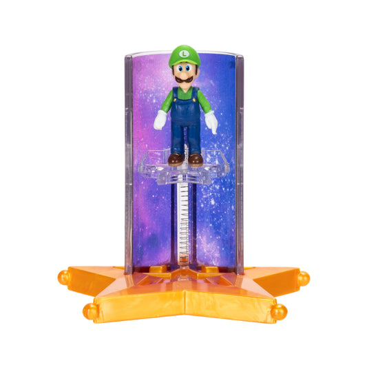 FIGURA MINI LUIGI CON ACCESORIOS SUPER MARIO GALAXY JAKKS