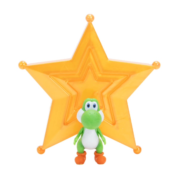 FIGURA MINI YOSHI C/ ESTRELLA SUPER MARIO GALAXY JAKKS