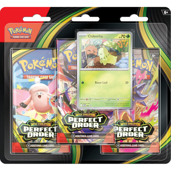 CARTAS POKEMON TCG PERFECT ORDER 3 PACK BLISTER