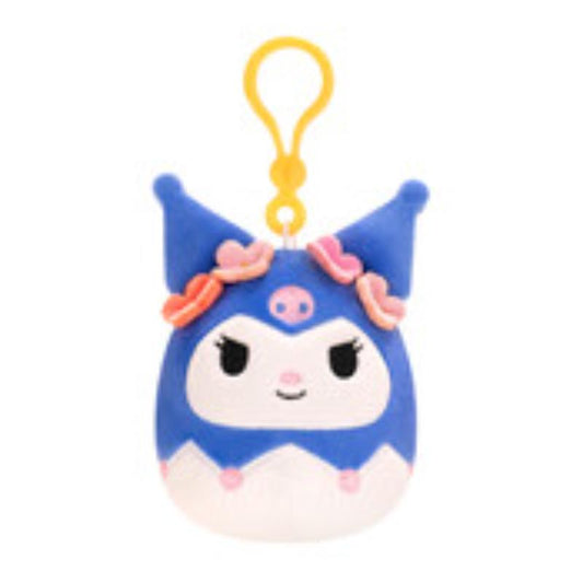 Jazwares Squishmallows 3.5" llavero Kuromi frutas