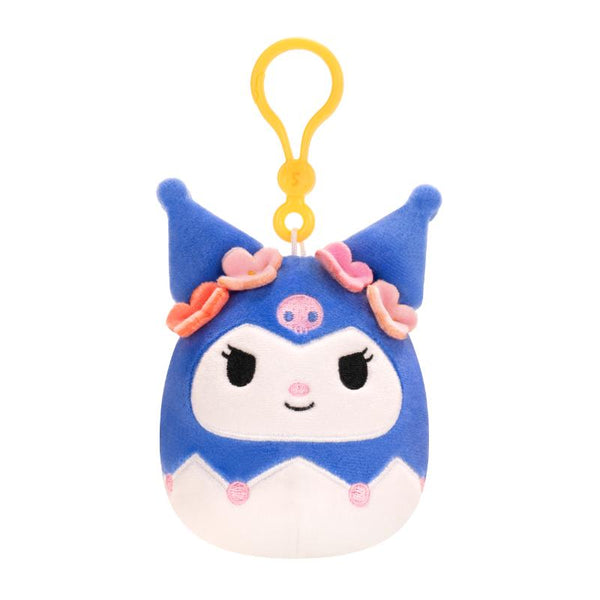 PELUCHE LLAVERO SQUISHMALLOWS 3.5" KUROMI FRUTAS JAZWARES