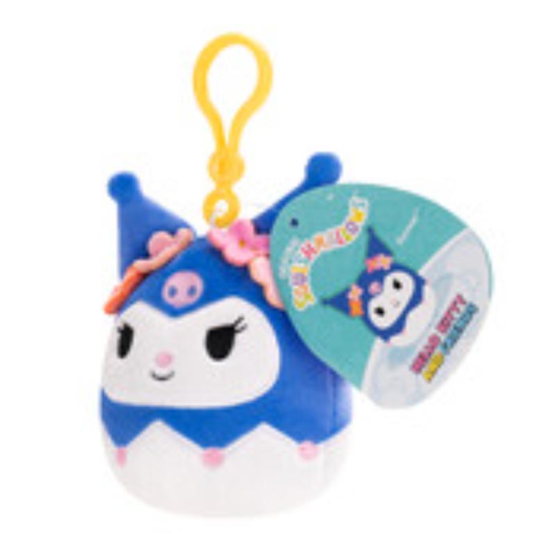 Jazwares Squishmallows 3.5" llavero Kuromi frutas