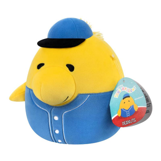 PELUCHE SQUISHMALLOWS 8" PEANUTS WOODSTOCK BASEBALL JAZWARES