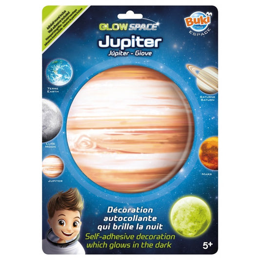 Buki planeta Jupiter fosforescente