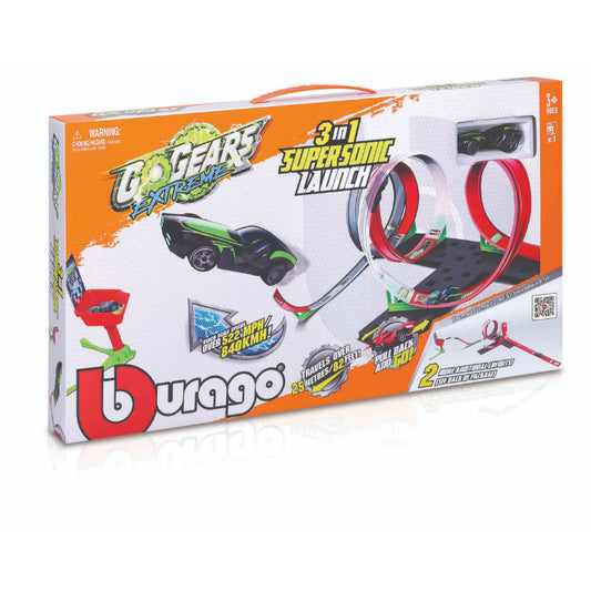 JUGUETE GOGEARS PISTA EXTREMA SUPERSONIC LAUNCH 3 BBURAGO