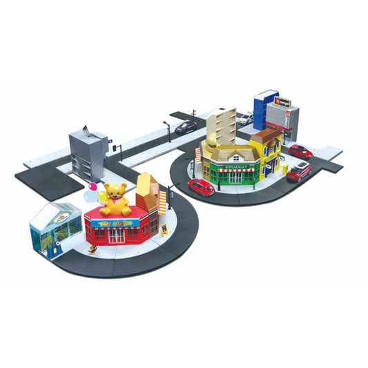AUTITO STREET FIRE 1:43 CIUDAD CON AUTO SURTIDO BBURAGO