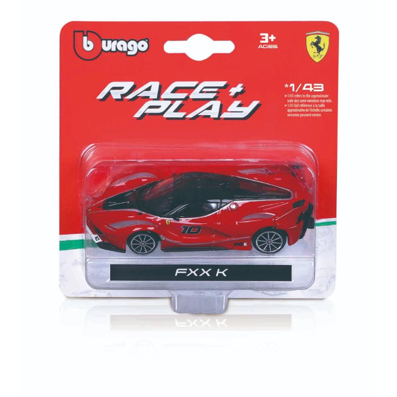 AUTITO 1:43 RACE & PLAY FERRARI SURTIDO BBURAGO