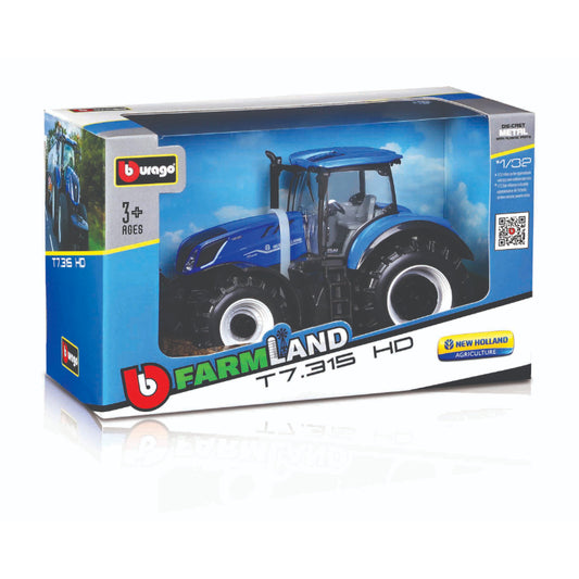 JUGUETE FARMLAND NEW HOLLAND 1:32 TRACTOR BBURAGO