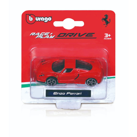 AUTITO FERRARI RACE & PLAY 1:64 EN BLISTER BBURAGO